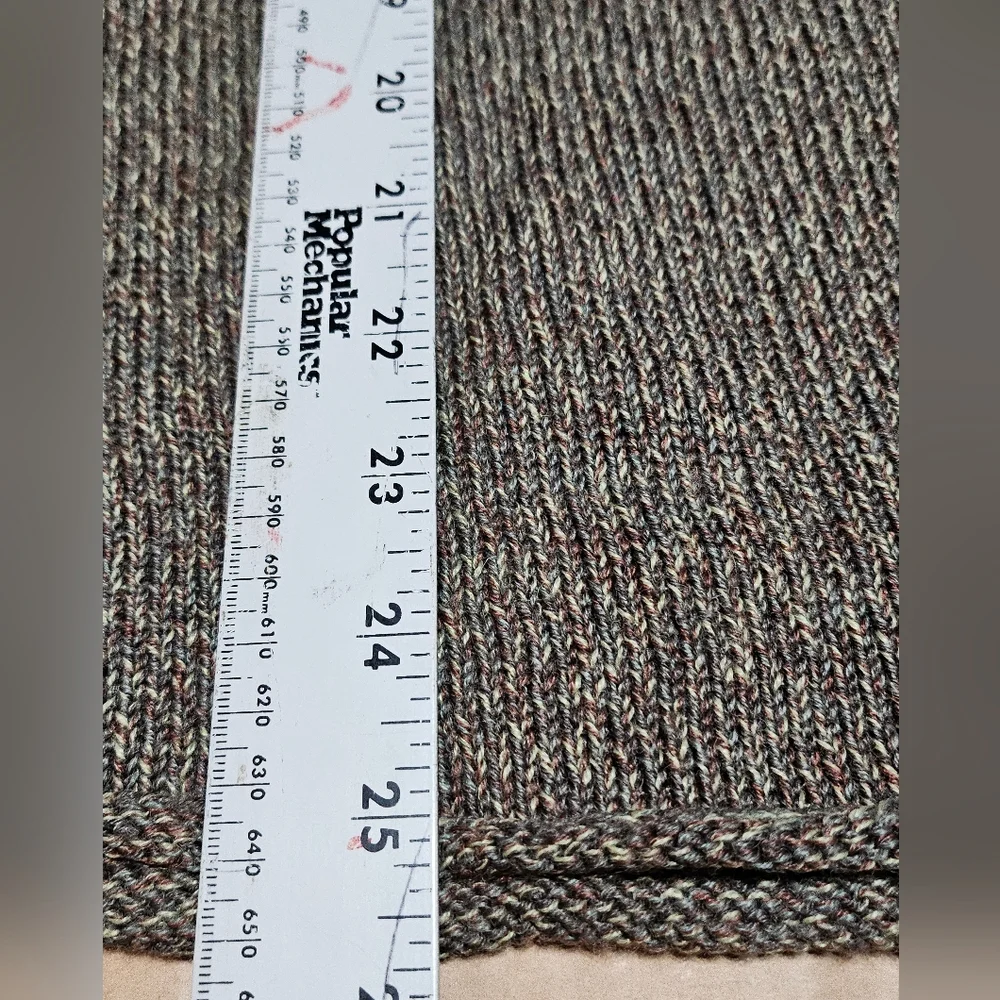 Plugg Mens Sweater Multicolor W/Stripe Wool Blend Size XL Tight‎ Knit - Picture 4 of 12